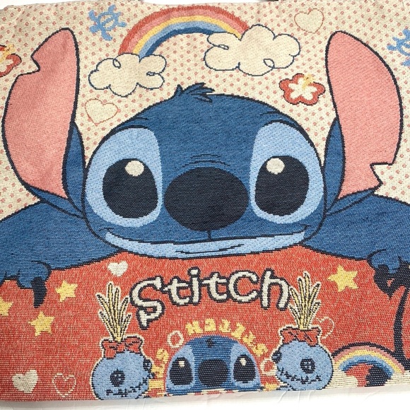 LILO and Stitch canvas bag 14”x17”, New in Bag - Picture 2 of 9